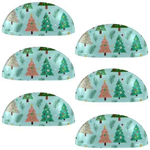 RODAILYCAY Schubladenknöpfe, Weihnachtsbaum, Schrankknöpfe, Kommodengriffe, Kommodengriffe, Schubladengriffe für Küchen- und Badezimmerschränke, 6 Stück RODAILYCAY Schubladenknöpfe, Weihnachtsbaum, Schrankknöpfe, Kommodengriffe, Kommodengriffe, Schubladengriffe für Küchen- und Badezimmerschränke, 6 Stück von RODAILYCAY