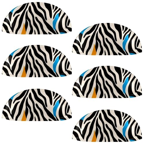 RODAILYCAY Schubladenknöpfe, Zebra-Muster, Schrankknäufe, Kommodenknöpfe, Kommodengriffe, Schubladengriffe für Küchen- und Badezimmerschränke, 6 Stück RODAILYCAY Schubladenknöpfe, Zebra-Muster, Schrankknäufe, Kommodenknöpfe, Kommodengriffe, Schubladengriffe für Küchen- und Badezimmerschränke, 6 Stück von RODAILYCAY