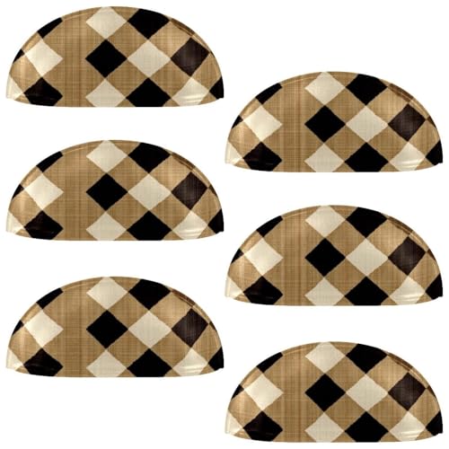 RODAILYCAY Schubladenknöpfe mit klassischem Gittermuster, Schrankknöpfe, Kommodenknöpfe, Schubladengriffe für Küchen- und Badezimmerschränke, 6 Stück RODAILYCAY Schubladenknöpfe mit klassischem Gittermuster, Schrankknöpfe, Kommodenknöpfe, Schubladengriffe für Küchen- und Badezimmerschränke, 6 Stück von RODAILYCAY