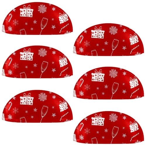 Schrankknäufe mit weihnachtlichen Elementen, roter Hintergrund, 8,9 cm, moderne Küchenschrankgriffe mit Schrauben, Schubladengriffe für Schrank, Tür, 6 Stück Schrankknäufe mit weihnachtlichen Elementen, roter Hintergrund, 8,9 cm, moderne Küchenschrankgriffe mit Schrauben, Schubladengriffe für Schrank, Tür, 6 Stück von RODAILYCAY