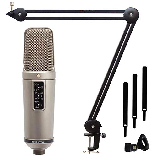 Rode NT2-A Kondensator Mikrofon Set + keepdrum MS138 Gelenk-Stativ Mikrofonarm Rode NT2-A Kondensator Mikrofon Set + keepdrum MS138 Gelenk-Stativ Mikrofonarm von RØDE