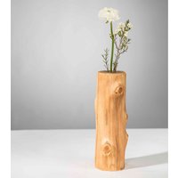 Handgemachte Holzvase, Rund, Lebensbaum | Blumenvase Natürlich Dekorativ Handgemachte Holzvase, Rund, Lebensbaum | Blumenvase Natürlich Dekorativ von RODIHolzwerkstatt