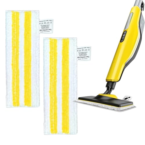 Ersatztücher für Dampfreiniger von Kärcher – [2er Set] – Kompatibel mit Kärcher Easyfix Modellen SC1, SC2, SC3, SC4, SC5 von RODISHOMM