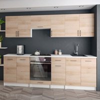 Küche Küchenzeile LECO 240 eiche artisan Küche Küchenzeile LECO 240 eiche artisan von ROE FURNITURE