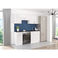 Roe Furniture - Moderne Küchenzeile leco 180 cm in weiß Hochglanz – funktionales Design für jede Küche Roe Furniture - Moderne Küchenzeile leco 180 cm in weiß Hochglanz – funktionales Design für jede Küche von ROE FURNITURE
