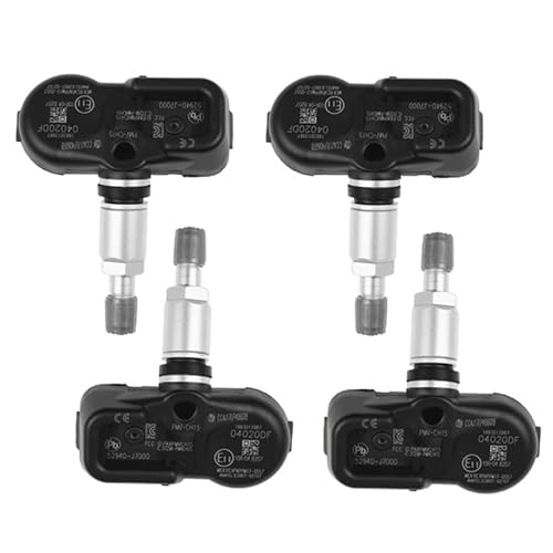 52940-J7000 TPMS Reifendruck Monitor Sensor Auto 433Mhz 52940J7000 PMV-CH15 PMVCH15 for Kia Ceed Gehen Xceed Forte K3 (Color : 4 pcs) von ROEDE