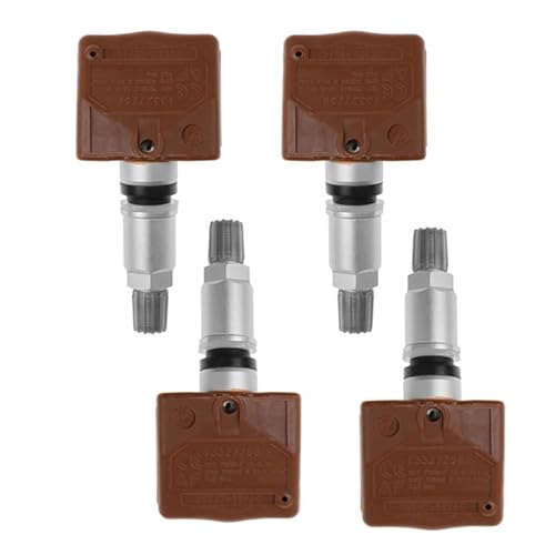 ROEDE 13327259 TPMS Sensor Reifendruck Sensor Überwachung System 433 MHz Auto for Opel Mokka Astra Corsa Zafira Insignia Adam (Color : 4 pcs) von ROEDE