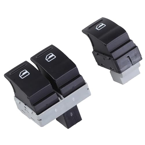 ROEDE 7E0959855A 7E0959855 Power Fenster Control Schalter Taste Auto 7E 0 959 855 for VW Transporter T5 T6 2005-2014 (Color : 2 pcs) von ROEDE