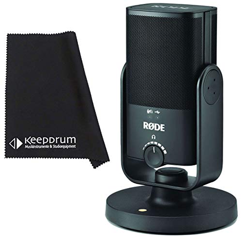Rode NT-USB Mini USB-Studio-Kondensatormikrofon + keepdrum Mikrofasertuch Rode NT-USB Mini USB-Studio-Kondensatormikrofon + keepdrum Mikrofasertuch von RØDE