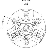 RÖHM Ausgleichsfutter KFD-200/3AF SV von RÖHM