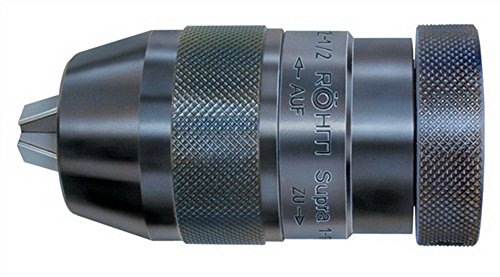 RÖHM Schnellspannbohrfutter Supra S Spann-D.0,5-10mm 1/2Zoll-20mm f.Re.-Lauf 871039 0,5-10mm von ROHM