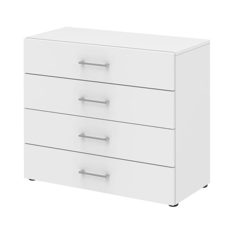 Kommode Sideboard Schrank Schubladen Highboard Büro Wohnzimmer Büromöbel Weiß von RÖHR-BUSH