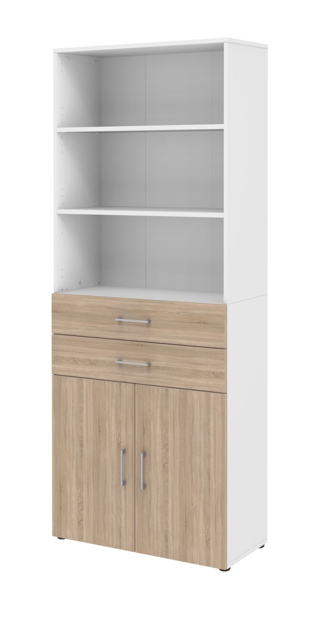 Schrank Mehrzweckschrank Regal Büro Badschrank Akten Hochschrank Wohnmöbel Türen von RÖHR-BUSH
