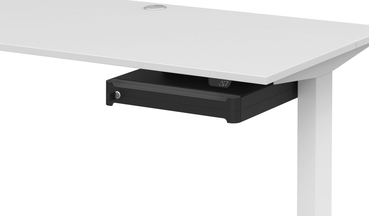 Unterbau Schubkasten für elektrisch höhenverstellbaren Schreibtisch Schublade von RÖHR-BUSH