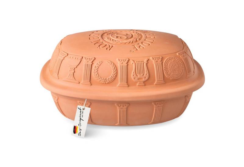 RÖMERTOPF Bräter 50 Jahre JUBILÄUM Bräter, 5 Liter, Keramik, Keramik (Set), antihaft von RÖMERTOPF