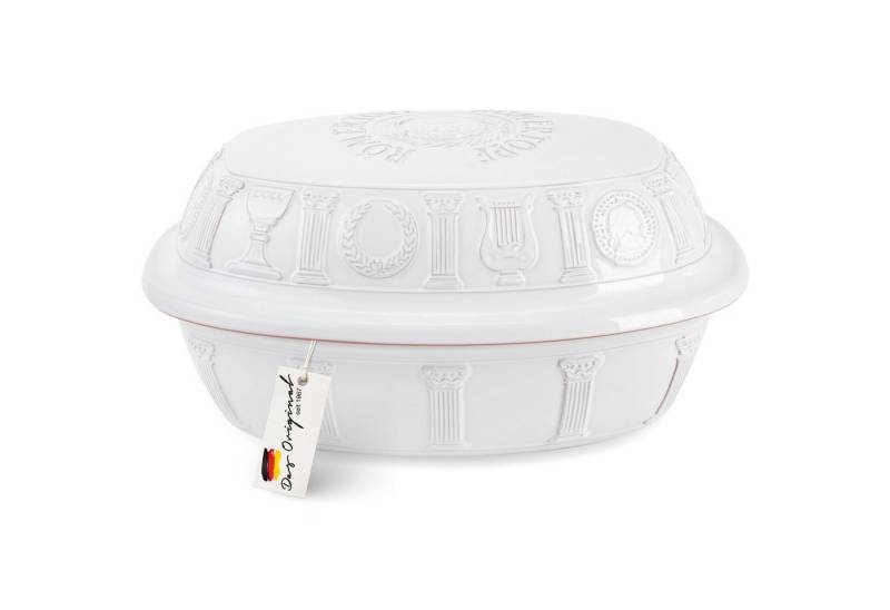 RÖMERTOPF Bräter Jubiläumsbräter 50 Jahre für 8 Personen, Keramik (Set), antihaft von RÖMERTOPF