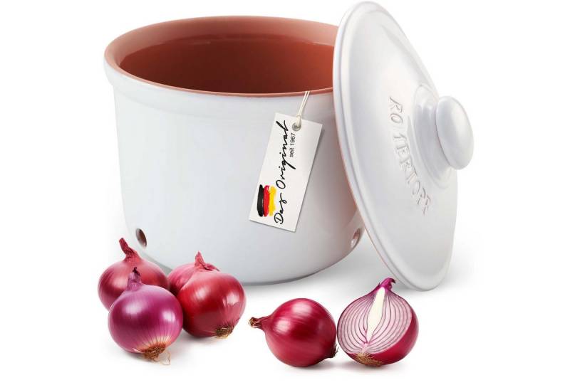 RÖMERTOPF Vorratsdose Römertopf Frische-Topf MAXI, Keramik, (Frischetopf & Deckel) von RÖMERTOPF