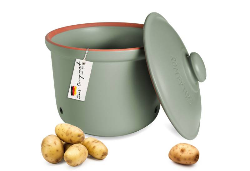 RÖMERTOPF Vorratsdose Römertopf Frische-Topf MAXI PLUS, Keramik, (Frischetopf & Deckel) von RÖMERTOPF