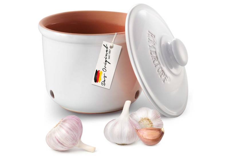 RÖMERTOPF Vorratsdose Römertopf Frische-Topf MINI, Keramik, (Frischetopf & Deckel) von RÖMERTOPF