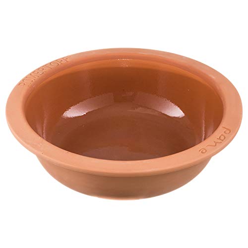 Römertopf Brotbackform aus Keramik runde Brot-Backschale 3 Liter Ø 31,0 cm von Romertopf
