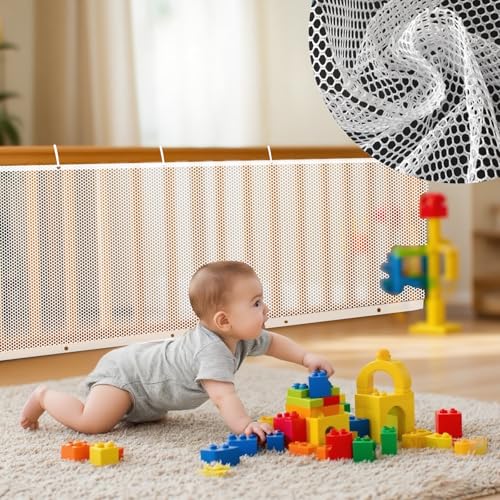 ROEOWENE Kinder Sicherheitsnetz Treppe,3mx0.9m Treppenschutznetz für Kinder Baby Balkonnetz Treppengeländer Sicherheitsnetz Terrassenschutznetz Treppe Geländer Zaun Mesh für Haustiere Safety Net Kids ROEOWENE Kinder Sicherheitsnetz Treppe,3mx0.9m Treppenschutznetz für Kinder Baby Balkonnetz Treppengeländer Sicherheitsnetz Terrassenschutznetz Treppe Geländer Zaun Mesh für Haustiere Safety Net Kids von ROEOWENE