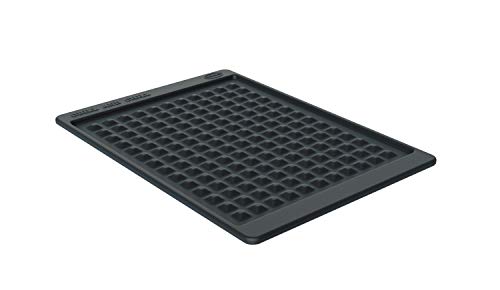 RÖSLE Ablagematte Silikon, Hochwertige Silikonmatte zum Schutz von Ablageflächen, temperaturbeständig bis 220°C, spülmaschinengeeignet, schwarz von RÖSLE