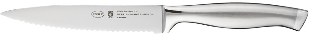 RÖSLE Allzweckmesser Basic Line, mit Wellenschliff, Obst und Gemüse, Klingenspezialstahl RÖSLE Allzweckmesser Basic Line, mit Wellenschliff, Obst und Gemüse, Klingenspezialstahl von RÖSLE