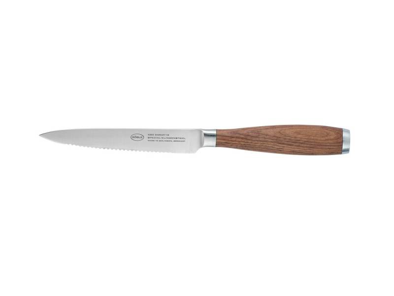 RÖSLE Allzweckmesser MASTERCLASS Universalmesser 12cm, Universalmesser Masterclass mit Wellenschliff 12 cm von RÖSLE
