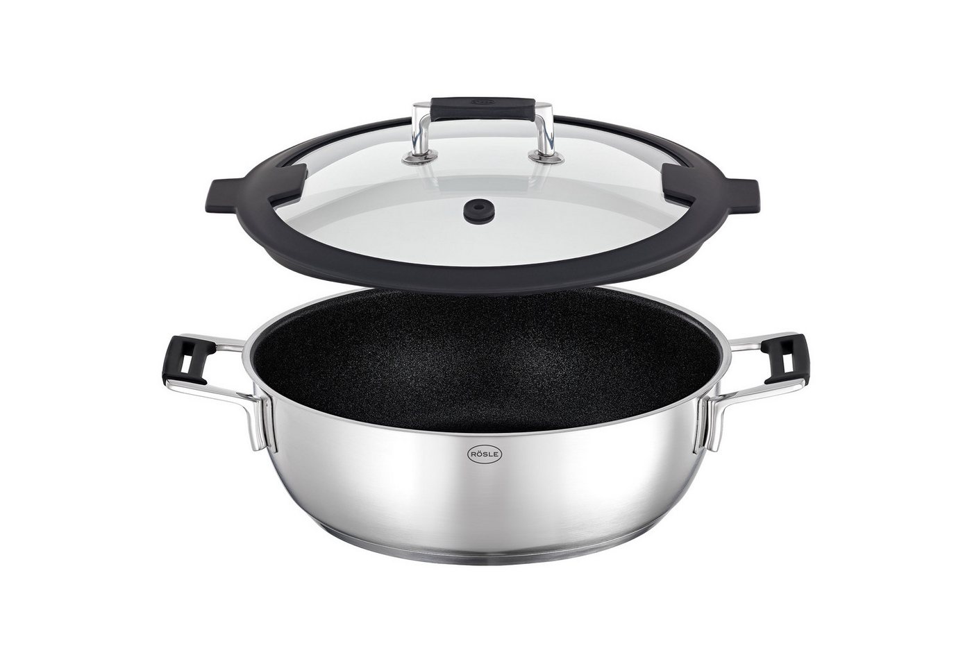 RÖSLE Bratpfanne RÖSLE 13616 Servierpfanne SILENCE PRO Ø 28cm ProResist mit Deckel RÖSLE Bratpfanne RÖSLE 13616 Servierpfanne SILENCE PRO Ø 28cm ProResist mit Deckel von RÖSLE