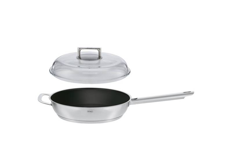 RÖSLE Bratpfanne RÖSLE Set Bratpfanne Elegance mit Antihaftversiegelung 32 cm mit von RÖSLE