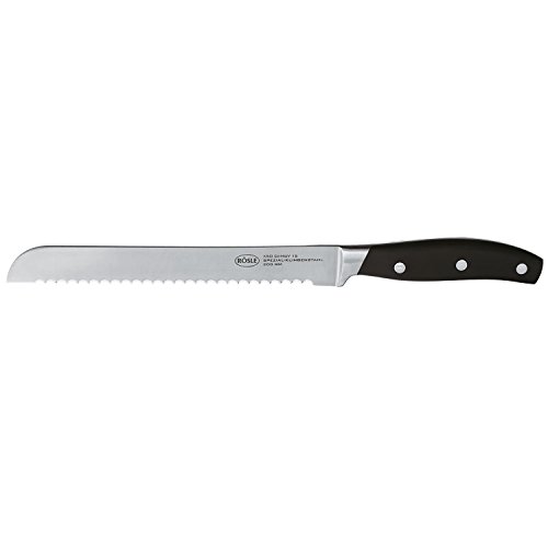 RÖSLE CUISINE Brotmesser, Hochwertiges Küchenmesser zum Schneiden von Brot, Brötchen und Baguette, Wellenschliff, Klingenspezialstahl,Fingerschutz RÖSLE CUISINE Brotmesser, Hochwertiges Küchenmesser zum Schneiden von Brot, Brötchen und Baguette, Wellenschliff, Klingenspezialstahl,Fingerschutz von RÖSLE