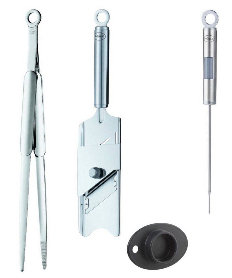 RÖSLE Kochbesteck-Set Gourmet-Set Feinschmecker 3tlg, Gourmet Set Feinschmecker 3-tlg. von RÖSLE