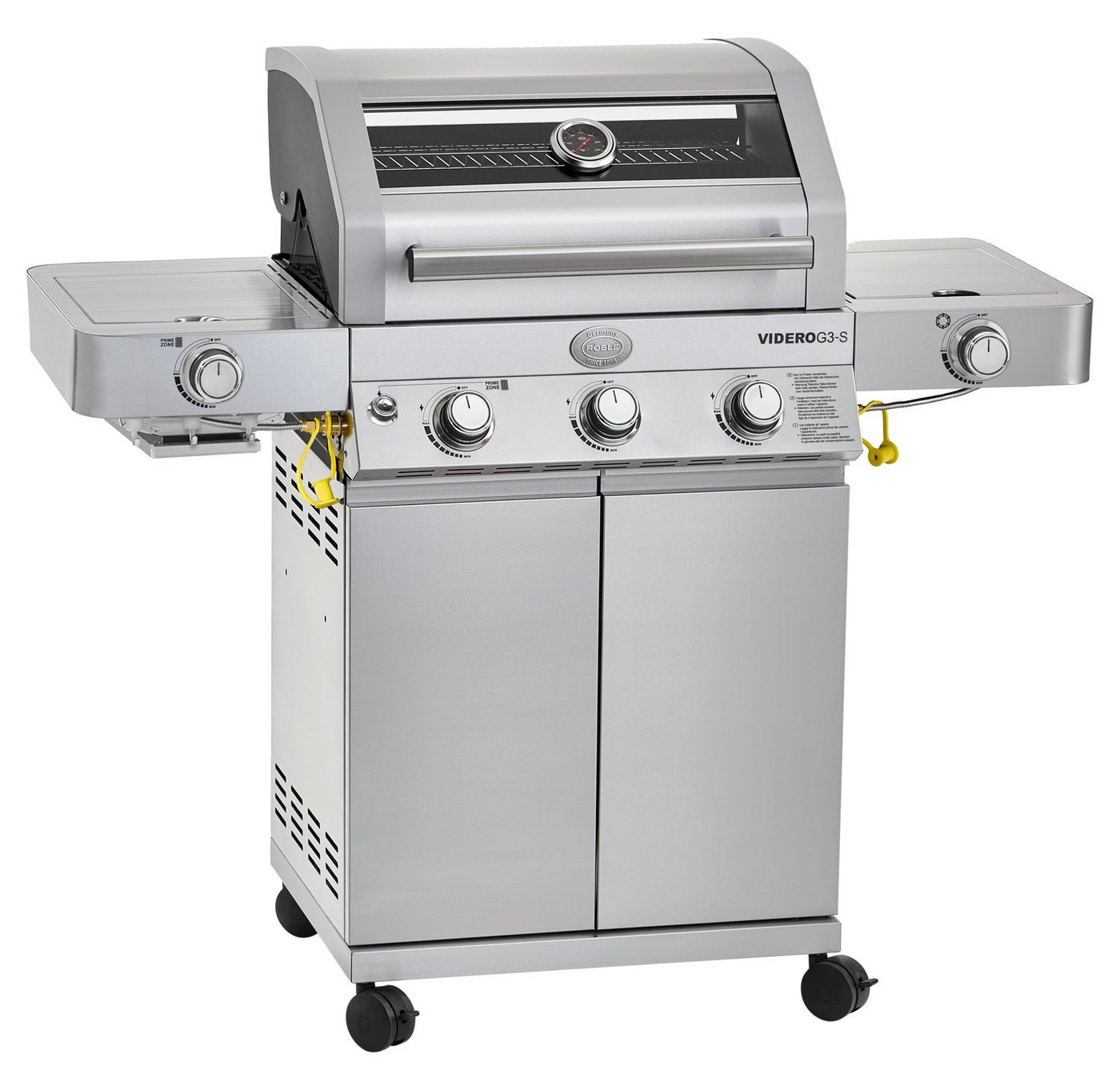 RÖSLE Gasgrill Rösle Videro G3-S VARIO+ Edelstahl Gasgrill von RÖSLE