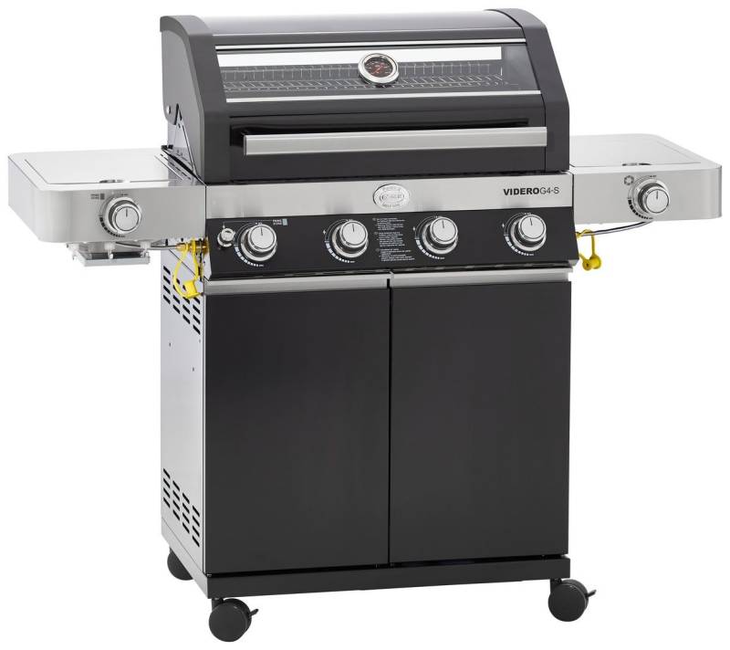 RÖSLE Gasgrill Rösle Videro G4-S VARIO+ schwarz Gasgrill - Modell 2023 von RÖSLE