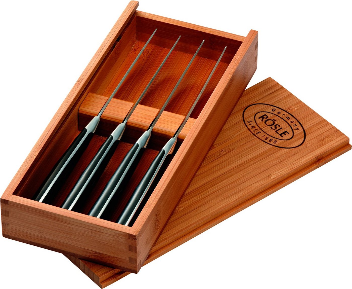 RÖSLE Grillbesteck-Set Rösle Steakmesser 4er Set RÖSLE Grillbesteck-Set Rösle Steakmesser 4er Set von RÖSLE
