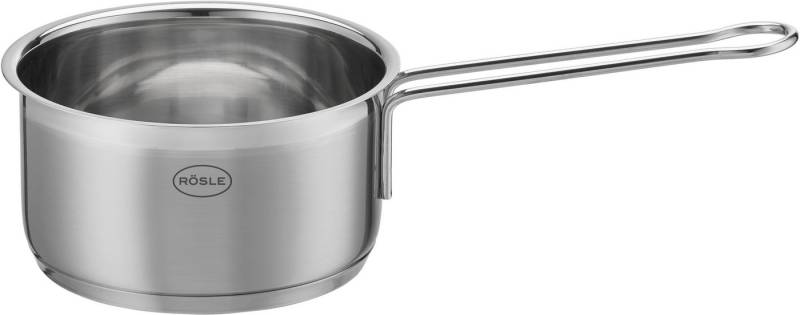 RÖSLE Kasserolle (Butter-/Saucenpfännchen) ELEGANCE, Edelstahl 18/10 (1-tlg), Ø 12 cm, spülmaschinengeeignet, Induktion von RÖSLE