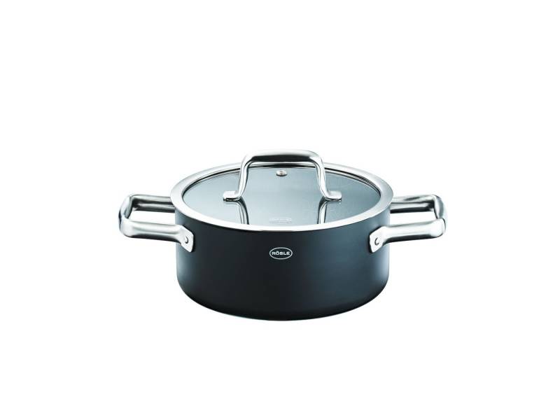 RÖSLE Kochtopf EBONIC ProNero Bratentopf 20cm, Mehrschichtmaterial 3 lagig RÖSLE Kochtopf EBONIC ProNero Bratentopf 20cm, Mehrschichtmaterial 3 lagig von RÖSLE