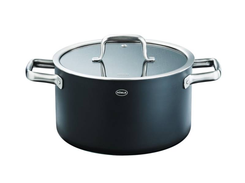 RÖSLE Kochtopf EBONIC ProNero Kochtopf 20cm, Mehrschichtmaterial 3 lagig RÖSLE Kochtopf EBONIC ProNero Kochtopf 20cm, Mehrschichtmaterial 3 lagig von RÖSLE