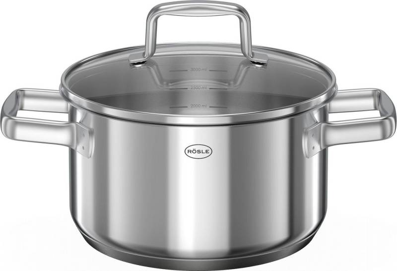 RÖSLE Kochtopf Topf-Set RÖSLE MOMENTS BHT 36x37.50x64 cm silber Kochtopf Suppentopf von RÖSLE