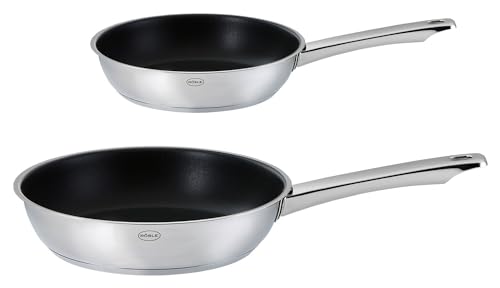 RÖSLE Pfannen-Set - 2-teilig - Edelstahl 18/10 - Antihaftbeschichtung von RÖSLE