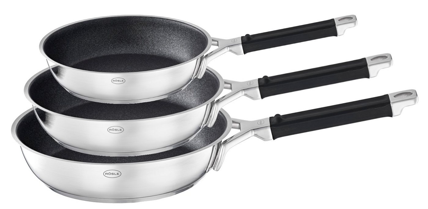 RÖSLE Pfannen-Set Silence® Pro Pfannen-Set 3tlg. 20, 24 & 28 cm von RÖSLE