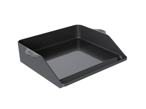RÖSLE Plancha-Grillplatte, Hochwertige Grillplatte aus porzellanemailliertem Gusseisen für Fleisch, Gemüse und kleine Grillstücke, extra hoher Rand, 47 x 36,5 cm, schwarz RÖSLE Plancha-Grillplatte, Hochwertige Grillplatte aus porzellanemailliertem Gusseisen für Fleisch, Gemüse und kleine Grillstücke, extra hoher Rand, 47 x 36,5 cm, schwarz von RÖSLE
