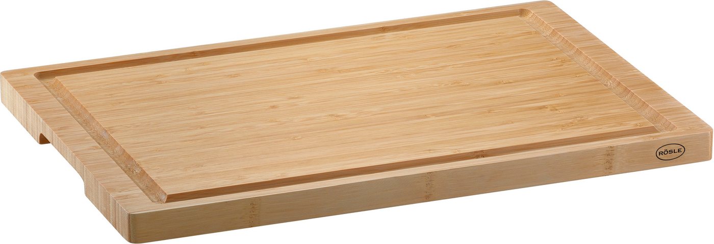 RÖSLE Schneidebrett BASIC LINE, Bambus, 39 x 26 cm, Echtholz von RÖSLE