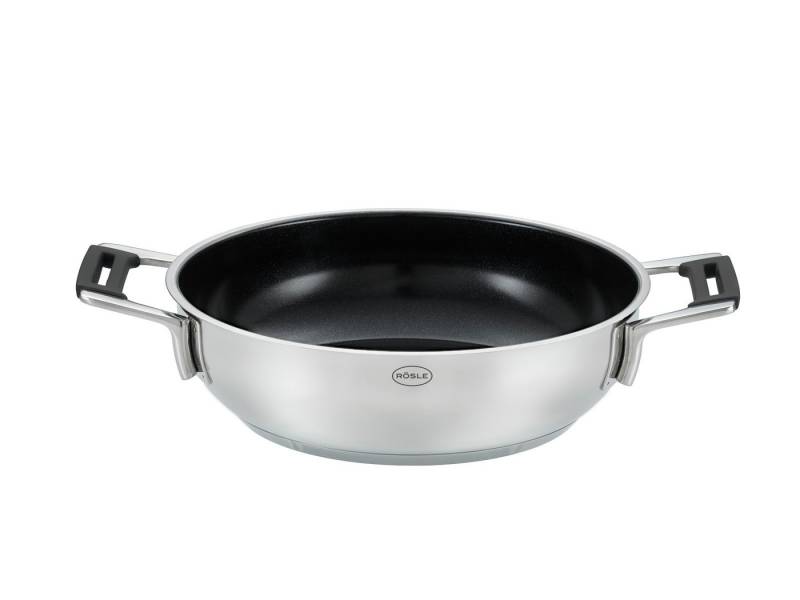 RÖSLE Servierpfanne Silence® Pro Servierpfanne Keramik ProCeraPlus 24cm, Servierpfanne SILENCE PRO Ø 24 cm Keramik ProCeraPlus von RÖSLE