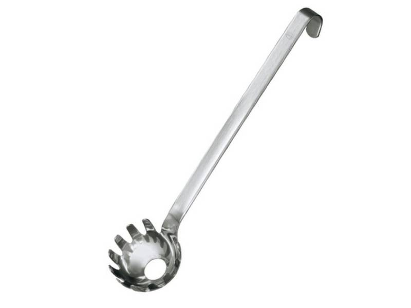 RÖSLE Spaghettibesteck Spaghettiheber lang 29,5 cm, Edelstahl 18/10, Haken Spaghettiheber von RÖSLE