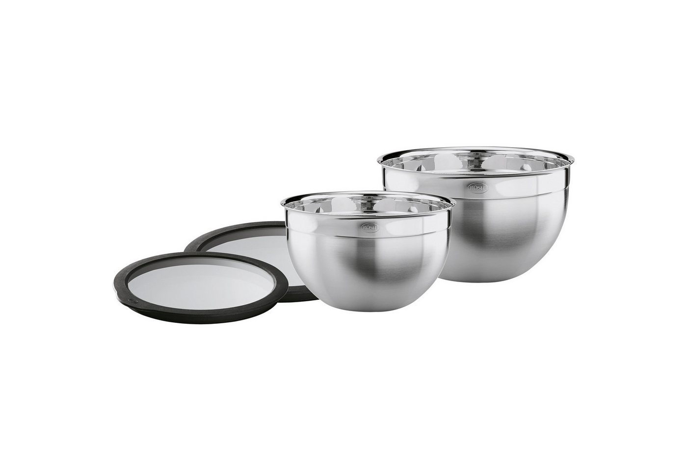 RÖSLE Vorratsglas RÖSLE Schüssel Set 2-tlg. mit Frischhaltedeckeln Ø 20, 24 cm RÖSLE Vorratsglas RÖSLE Schüssel Set 2-tlg. mit Frischhaltedeckeln Ø 20, 24 cm von RÖSLE