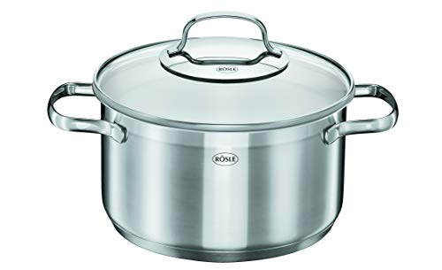 Rosle Stainless Steel High Casserole Pan, One Size von RÖSLE