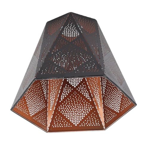 Lampenschirm aus Schmiedeeisen, hohles Design, moderner Stil, Tischlampenschirm, Abdeckung for E27/E26-Lampenfassung Lampenschirm aus Schmiedeeisen, hohles Design, moderner Stil, Tischlampenschirm, Abdeckung for E27/E26-Lampenfassung von ROEUIPG