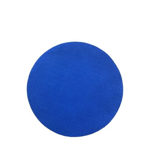 ROEUIPG 10 STÜCKE Teppichaufkleber Magic Mark Klassenzimmer Seine Sitzen Teppichflecken Bunte Markierung Runde for Raumdekoration(10PCS 10CM DarkBlue) von ROEUIPG