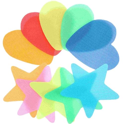 ROEUIPG 20 Pcs Teppich Bereich Teppiche Klassenzimmer Marker Spot Boden Nylon Haken Und Schleife Markierung Aufkleber von ROEUIPG